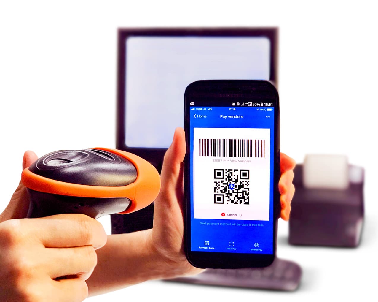 การรับชำระผ่านเครื่อง POS